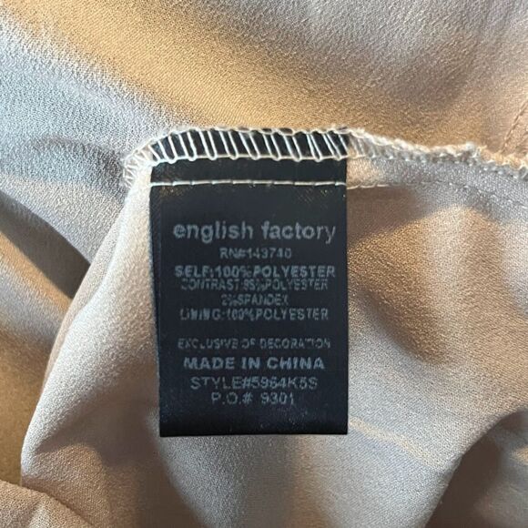 Black Pleated Lace Gypsy Rose English Factory Mini Skirt Size Small - Picture 6 of 7